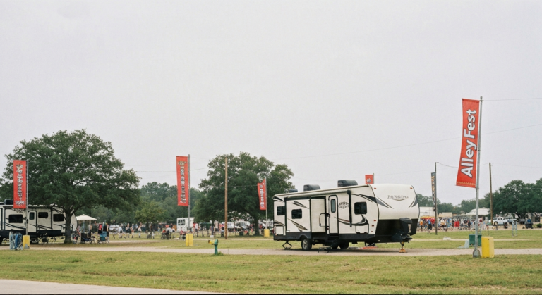 RV rental for AlleyFest near Gladewater TX