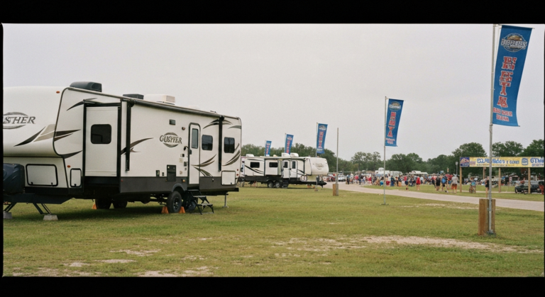 RV rental for East Texas Gusher Days near Gladewater TX