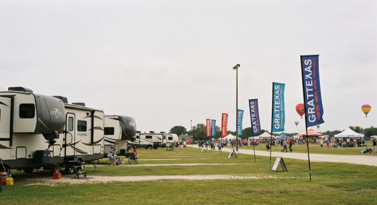 RV rental for Great Texas Balloon Race near Gladewater TX