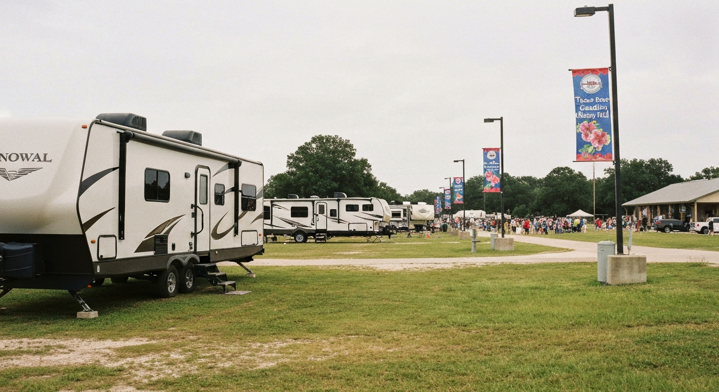 RV rental for Texas Rose Festival near Gladewater